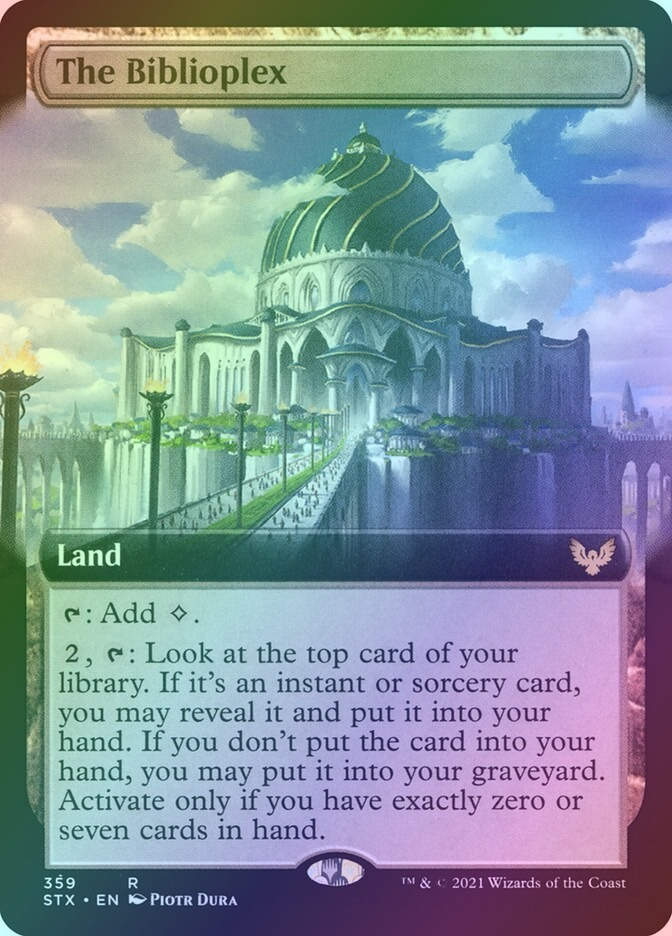 The Biblioplex (STX) (359) / Extended Art / Foil