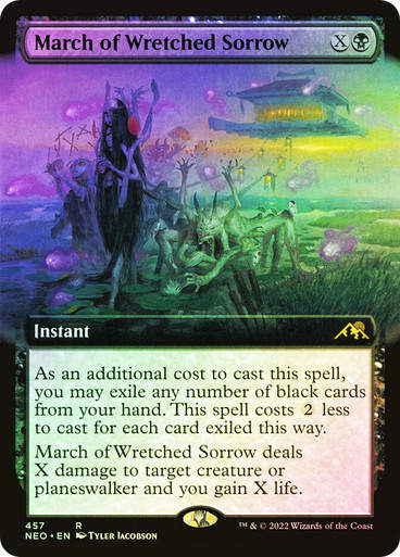 March of Wretched Sorrow (NEO) / Extended Art / Foil