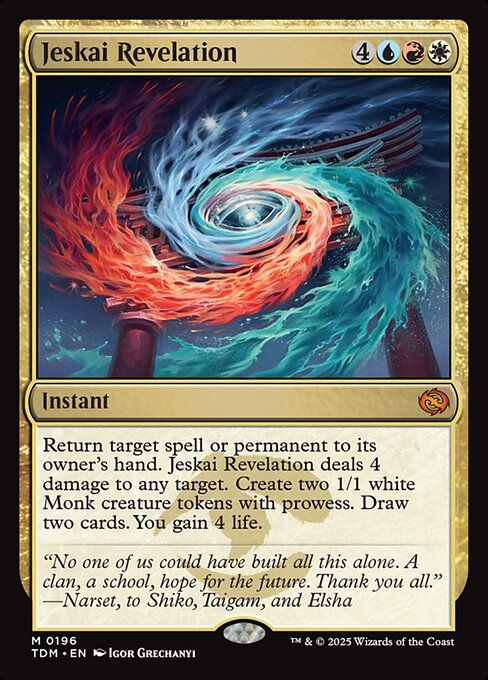 Jeskai Revelation (TDM) (196)