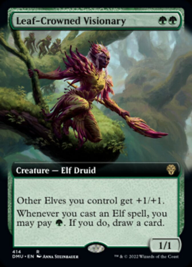 Leaf-Crowned Visionary (DMU) / Extended Art