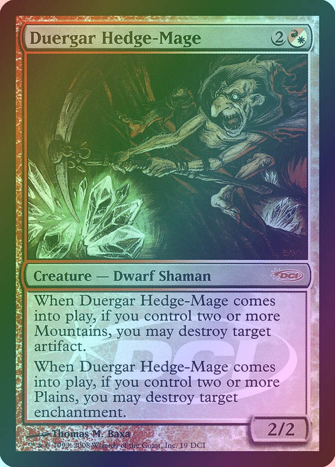 Duergar Hedge-Mage (DCI) (19) / Foil