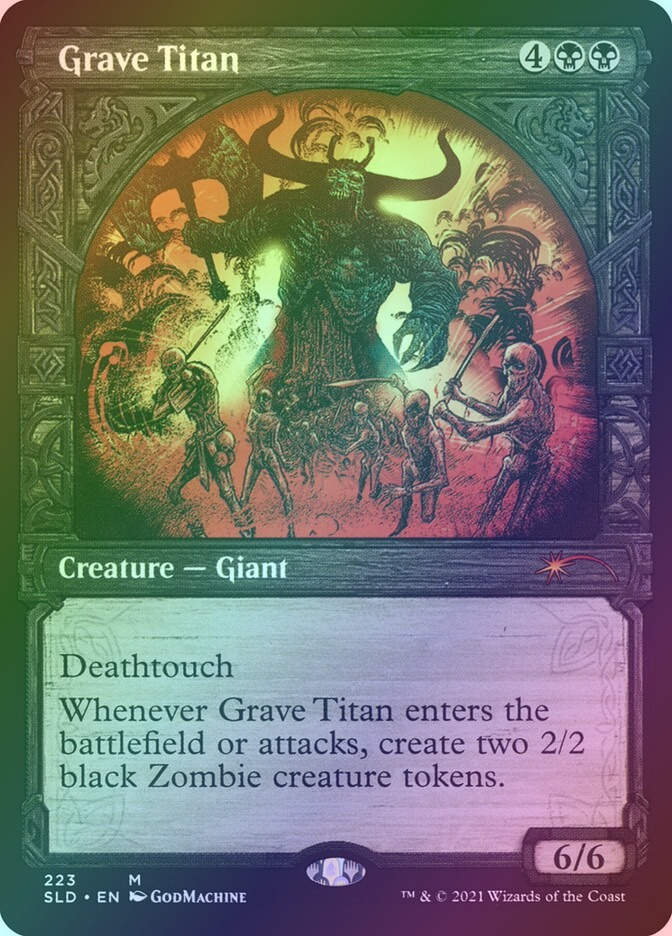 Grave Titan (SLD) (223) / Showcase / Foil