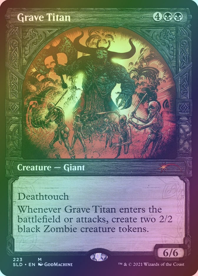 Grave Titan (SLD) (223) / Showcase / Foil