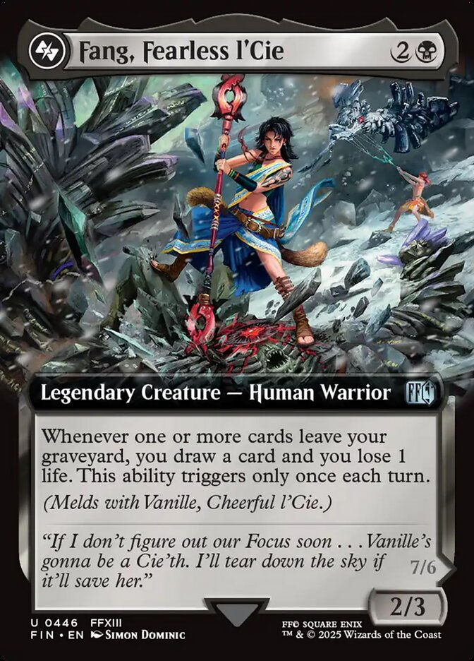 Fang, Fearless l'Cie (FIN) (446) / Extended Art