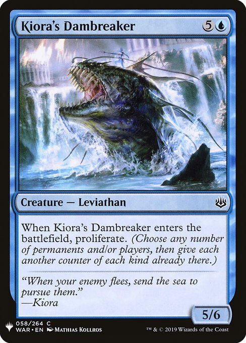 Kiora's Dambreaker (PLST) (WAR-58)