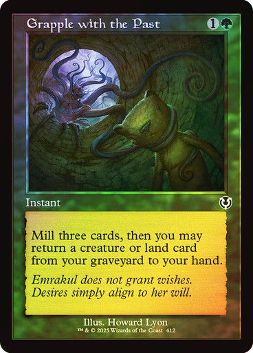 Grapple with the Past (INR) (412) / Foil Retro