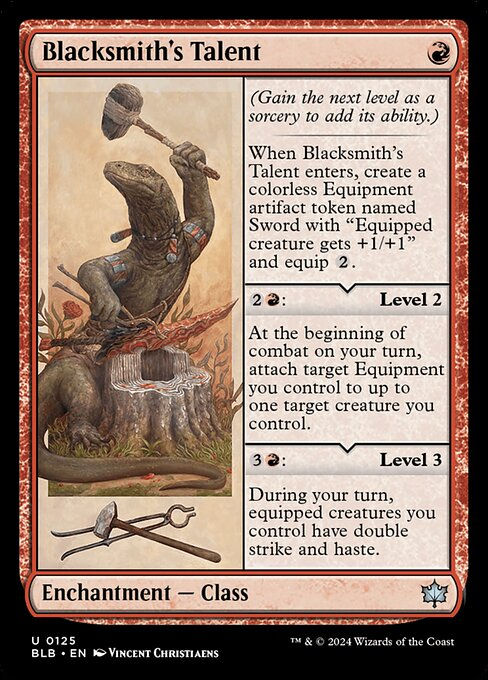 Blacksmith's Talent (blb) (125)