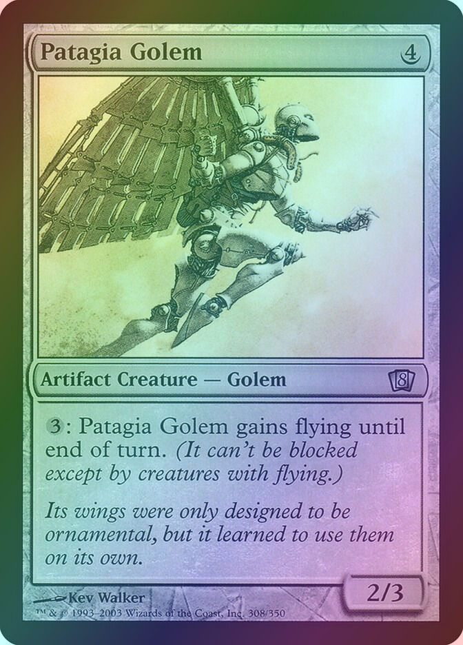 Patagia Golem (8ED) (308★) / Foil