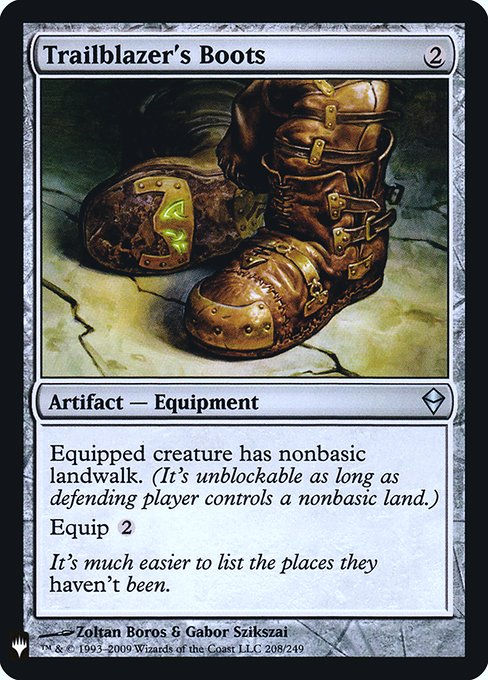 Trailblazer's Boots (PLST) (ZEN-208)
