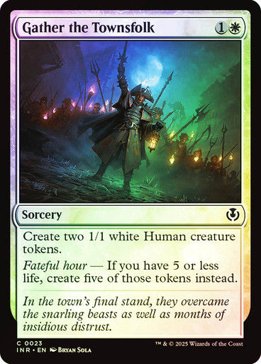 Gather the Townsfolk (INR) (23) / Foil