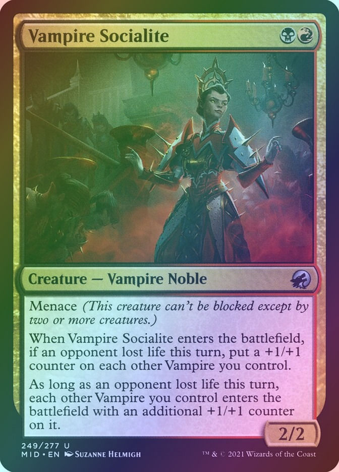 Vampire Socialite (MID) (249) / Foil