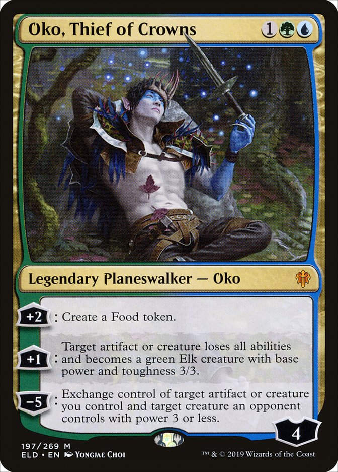 Oko, Thief of Crowns (ELD) (197)