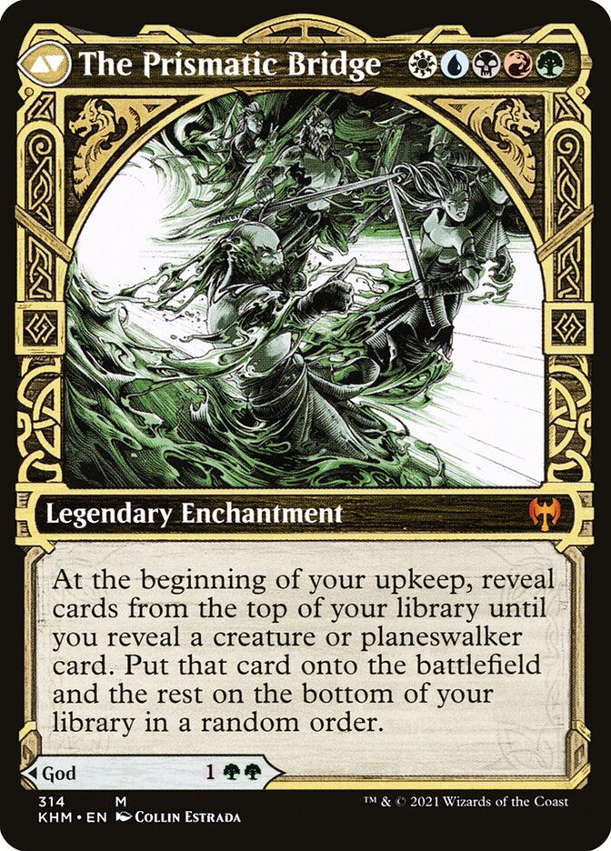 Esika, God of the Tree // The Prismatic Bridge (KHM) (314) / Showcase — cara 2 de 2