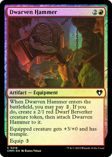 Dwarven Hammer (cmm) / Foil