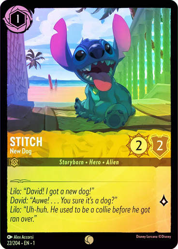 Stitch - New Dog (LOR_TFC) / Foil