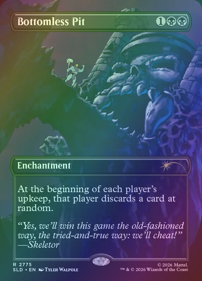 Bottomless Pit (SLD) (2775) / Borderless / Foil