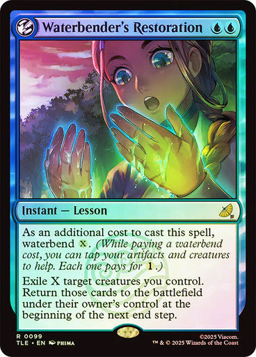 Waterbender's Restoration (TLE) (99) / Foil