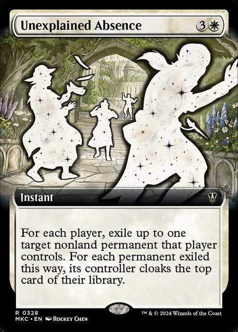 Unexplained Absence (mkc) (328) / Extended Art