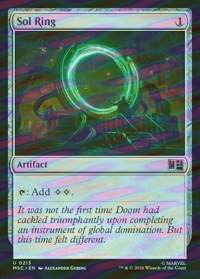 Sol Ring (MSC) (213) / Surge Foil
