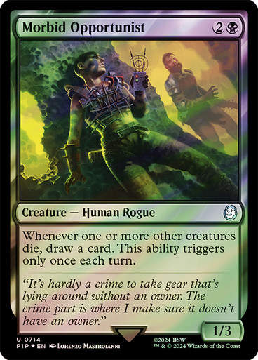Morbid Opportunist (pip) (714) / Surge Foil