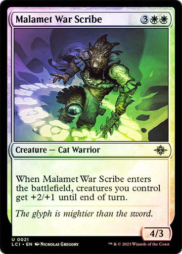 Malamet War Scribe (lci) / Foil