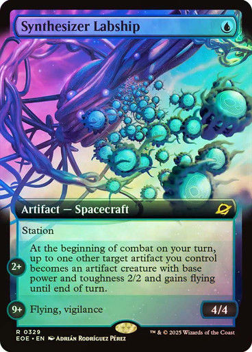 Synthesizer Labship (EOE) (329) / Extended Art / Foil