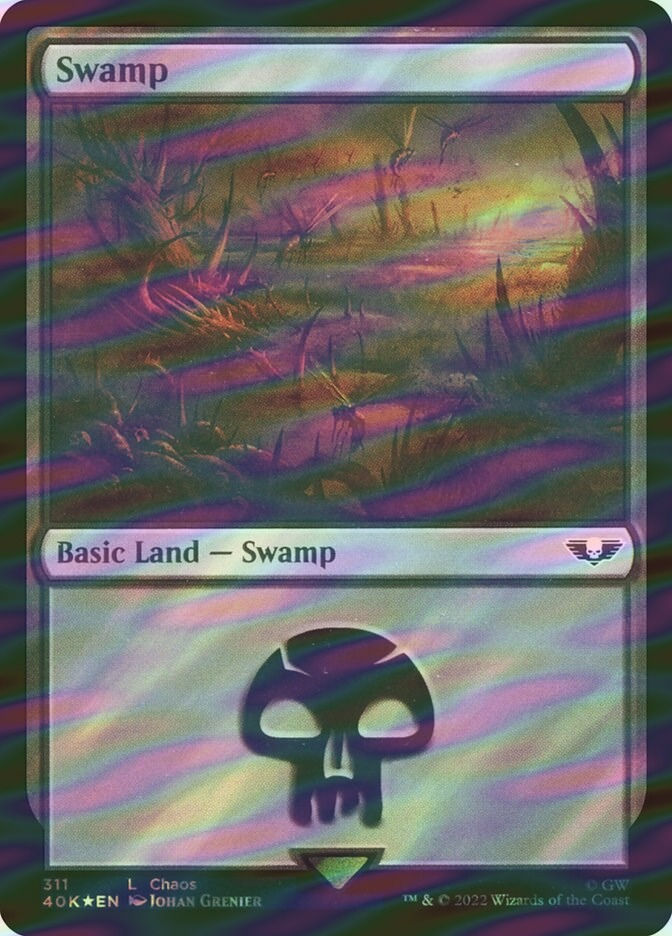 Swamp (40K) (311★) / Surge Foil