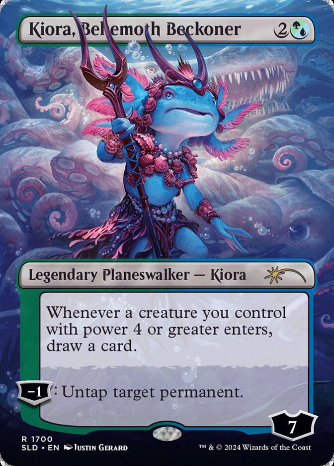 Kiora, Behemoth Beckoner (SLD) (1700) / Borderless