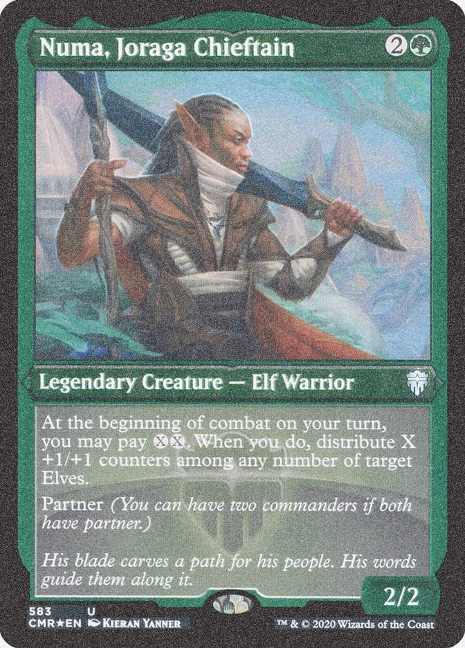 Numa, Joraga Chieftain (CMR) (583) / Foil Etched