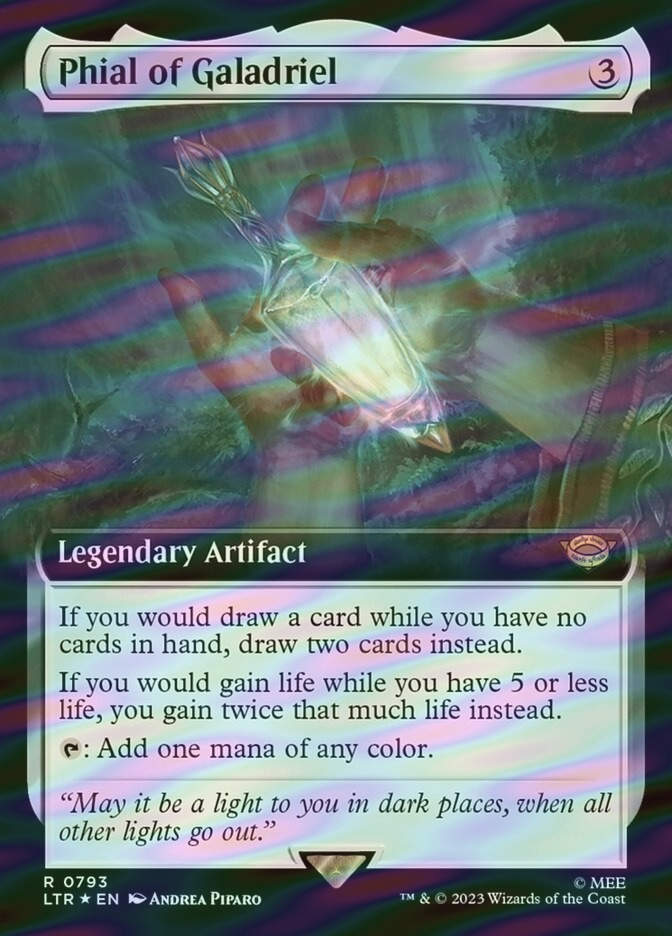 Phial of Galadriel (LTR) (793) / Extended Art / Surge Foil