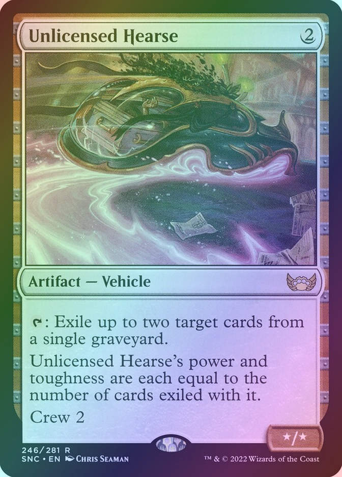 Unlicensed Hearse (SNC) (246) / Foil