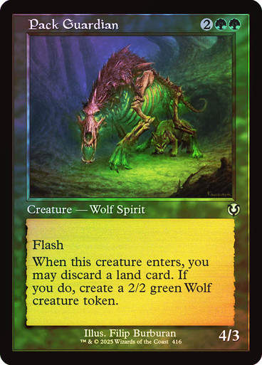 Pack Guardian (INR) (416) / Foil Retro