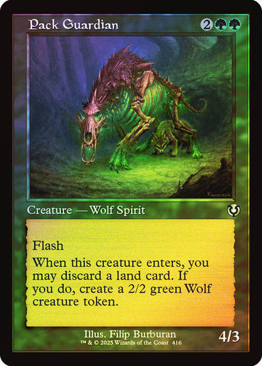 Pack Guardian (INR) (416) / Foil Retro