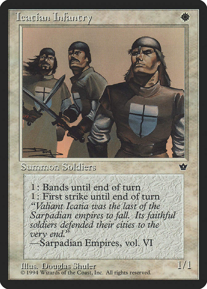 Icatian Infantry (fem)