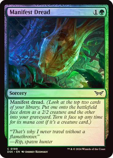 Manifest Dread (DSK) (189) / Foil