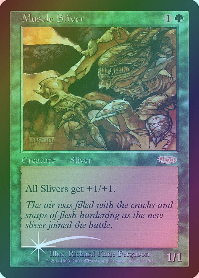 Muscle Sliver (F03) (2) / Foil