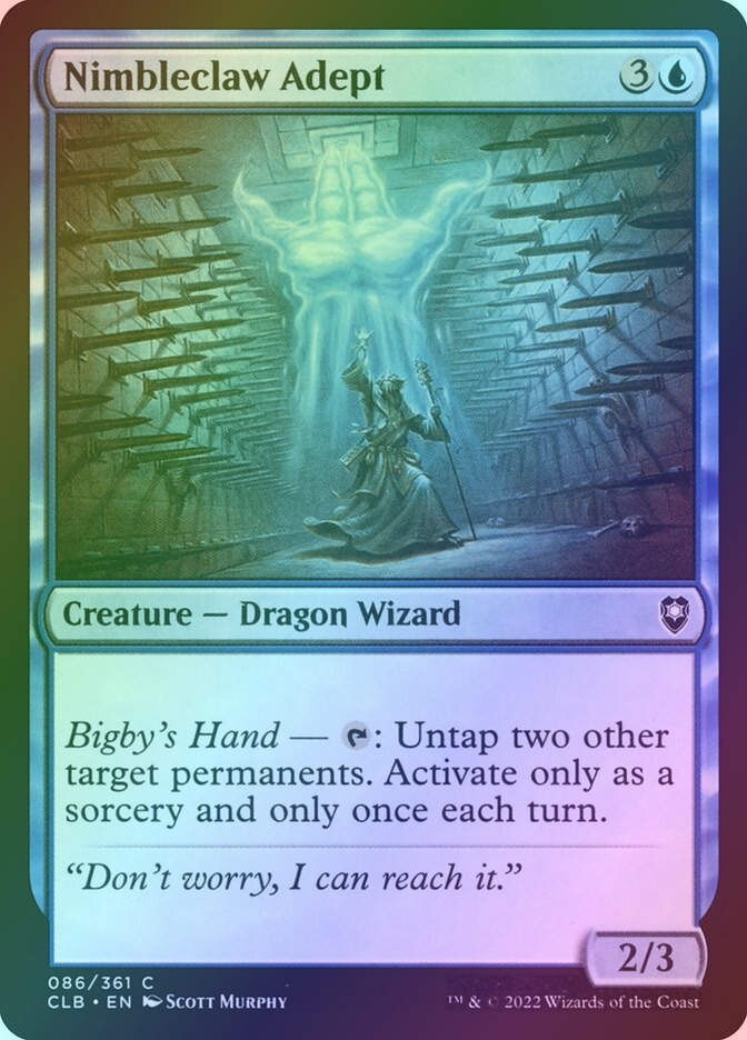 Nimbleclaw Adept (CLB) (86) / Foil
