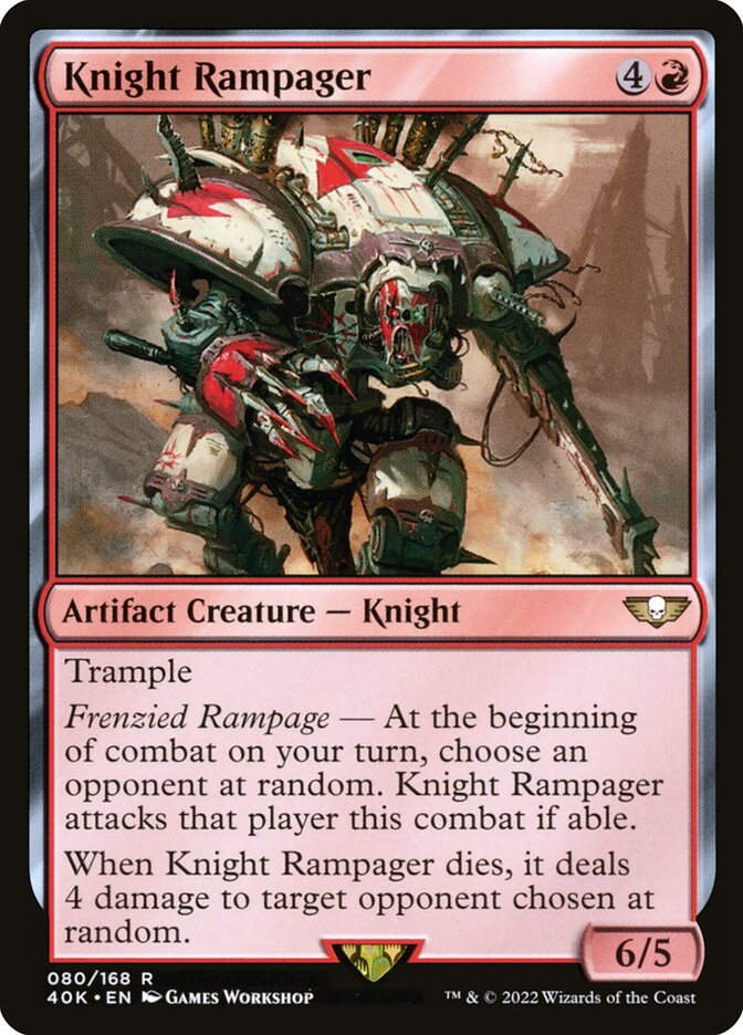 Knight Rampager (40K) (80)