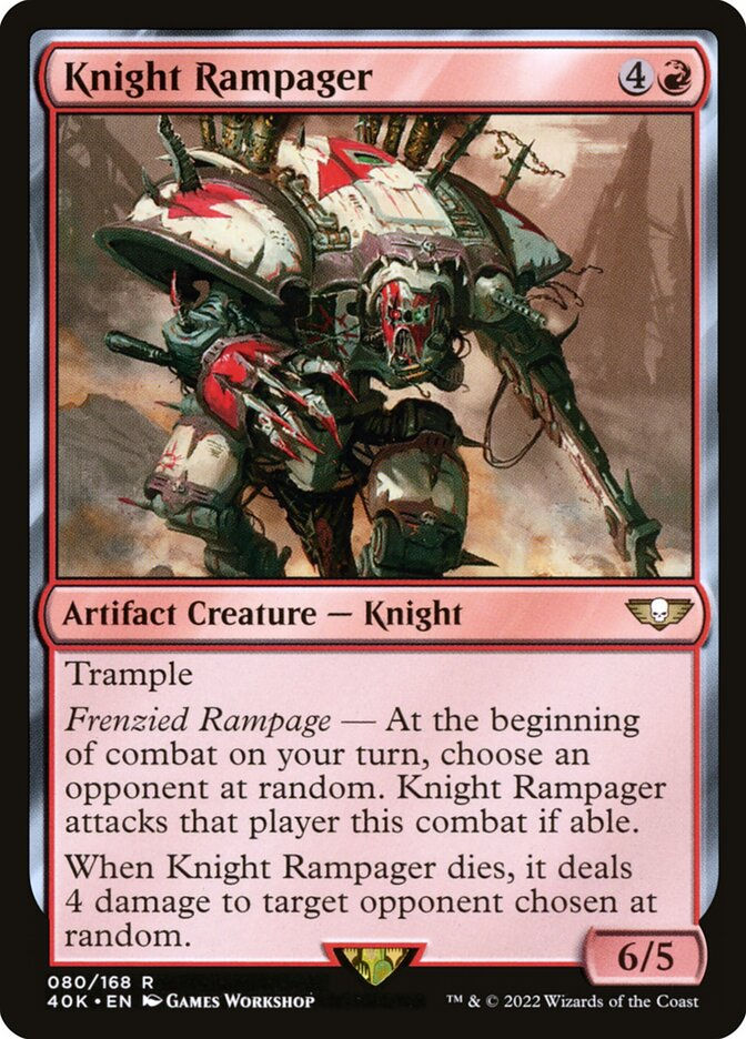 Knight Rampager (40K) (80)