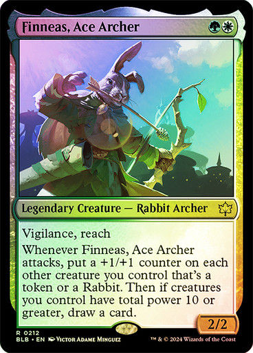 Finneas, Ace Archer (blb) (212) / Foil