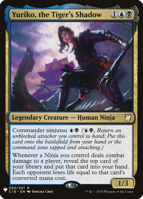Yuriko, the Tiger's Shadow (PLST) (C18-52)