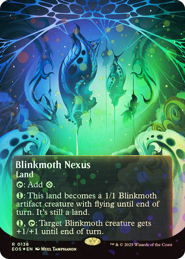 Blinkmoth Nexus (EOS) (138) / Borderless Galaxy Foil