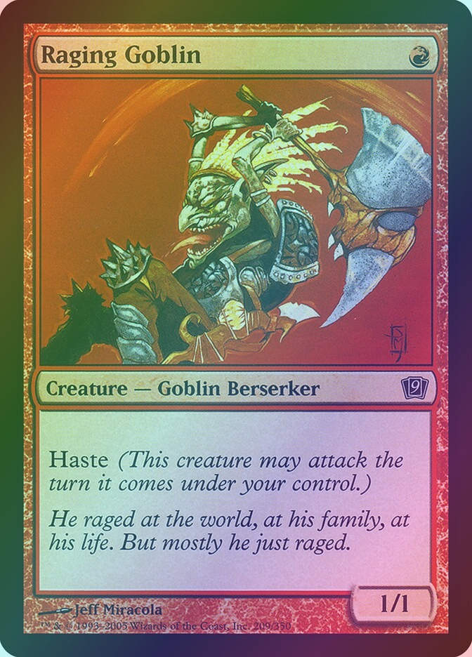 Raging Goblin (9ED) (209★) / Foil