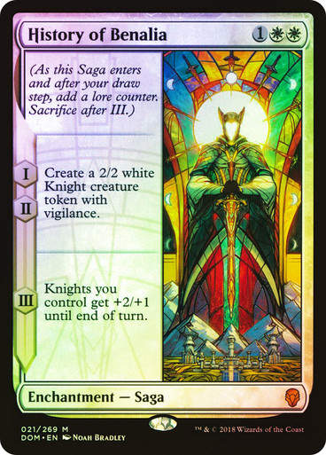 History of Benalia (DOM) (21) / Foil