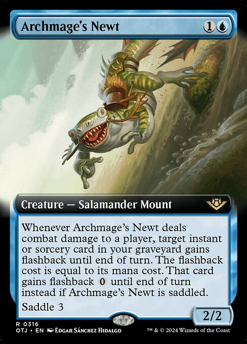 Archmage's Newt (otj) (316) / Extended Art
