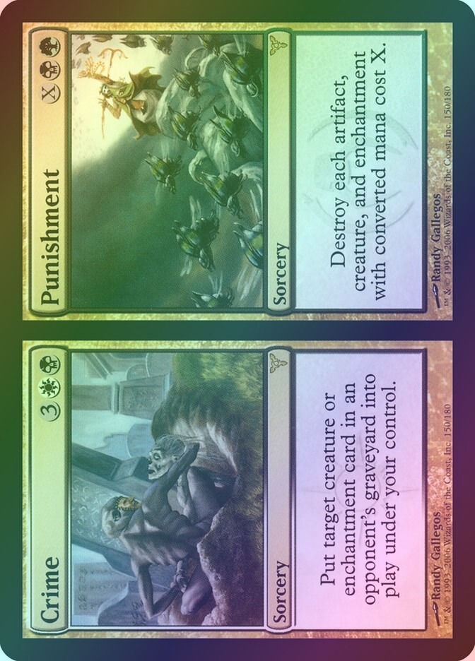 Crime // Punishment (DIS) (150) / Foil