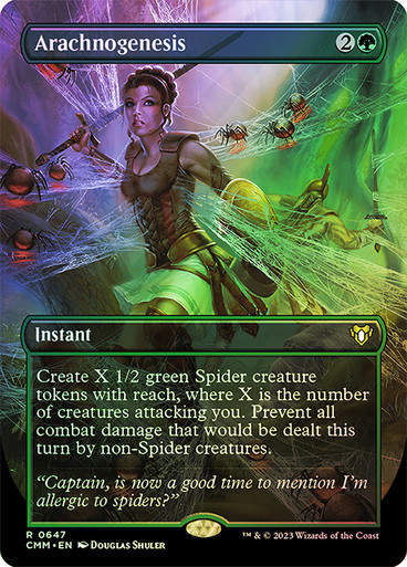 Arachnogenesis (cmm) / Borderless / Foil