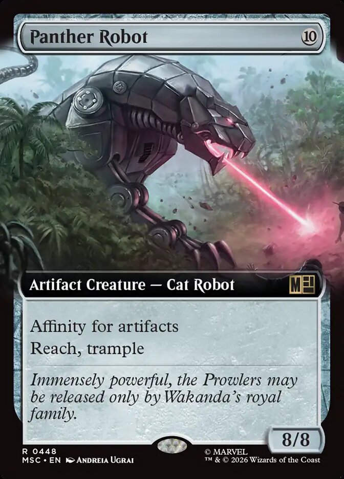 Panther Robot (MSC) (448) / Extended Art