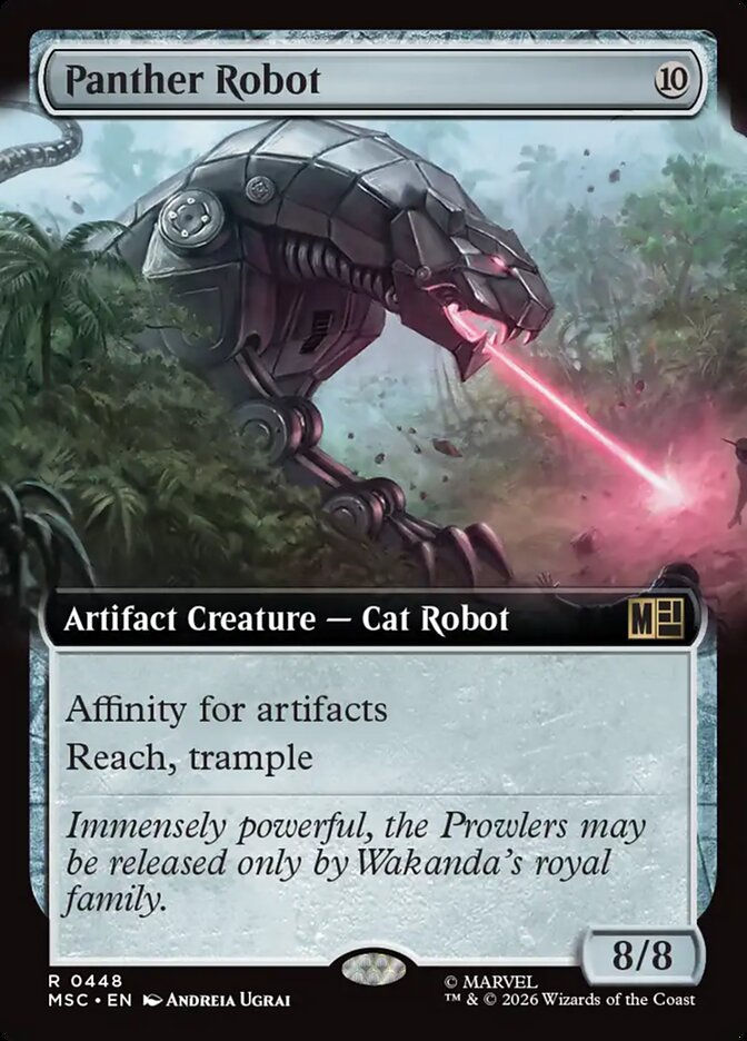 Panther Robot (MSC) (448) / Extended Art