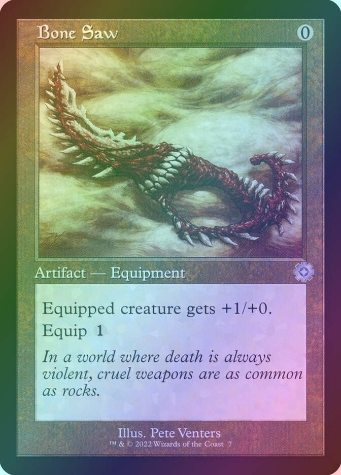 Bone Saw (BRR) (7) / Foil